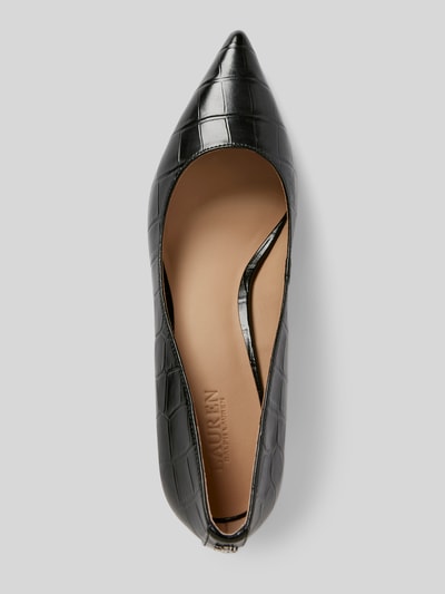 Peek & Cloppenburg Lauren Ralph LaurenHigh Heels mit strukturierter Sohle Modell 'ADRIENNE' in black Kostenloser Versand international
