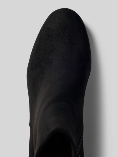 Peek & Cloppenburg TamarisStiefeletten mit Label-Detail und Blockabsatz in black Speichern exportieren