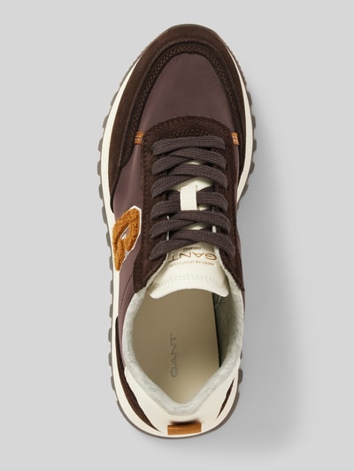 Peek & Cloppenburg GantSneaker mit Label-Details Modell 'CAFFAY' in schoko Online