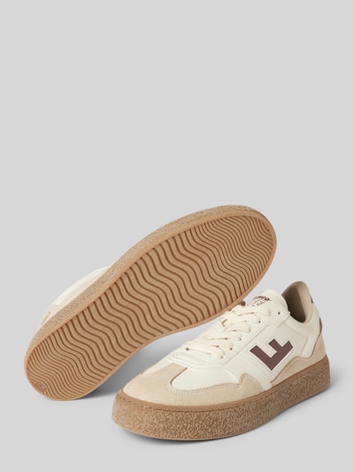 Peek & Cloppenburg Flamingos LifeSneaker mit Label-Details Modell 'BURELA BOLD' in beige Outlet