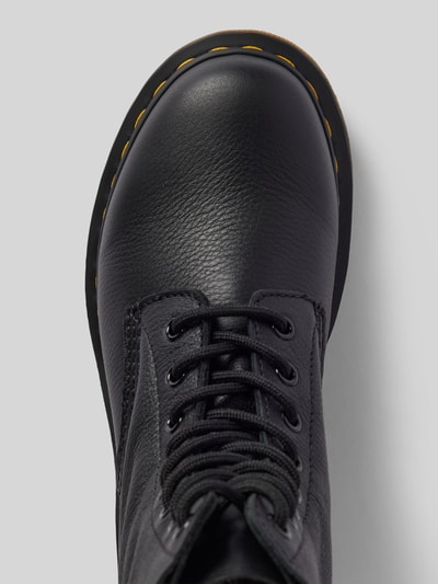 Peek & Cloppenburg Dr. MartensSchnürboots aus Leder mit Ziernaht Modell 'Eye' in black Günstiger Verkauf