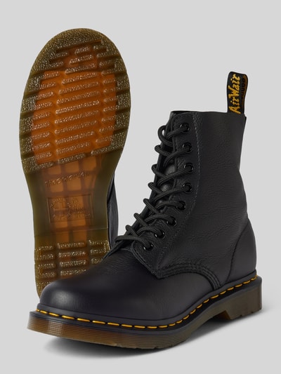 Peek & Cloppenburg Dr. MartensSchnürboots aus Leder mit Ziernaht Modell 'Eye' in black Günstiger Verkauf