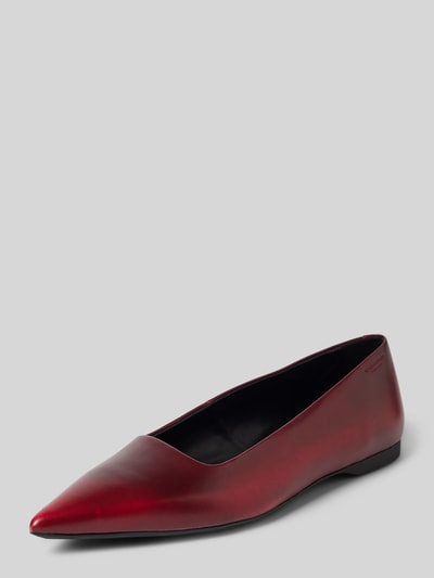 Peek & Cloppenburg VagabondBallerinas aus Leder mit spitz zulaufender Form Modell 'HERMINE' in rostrot
