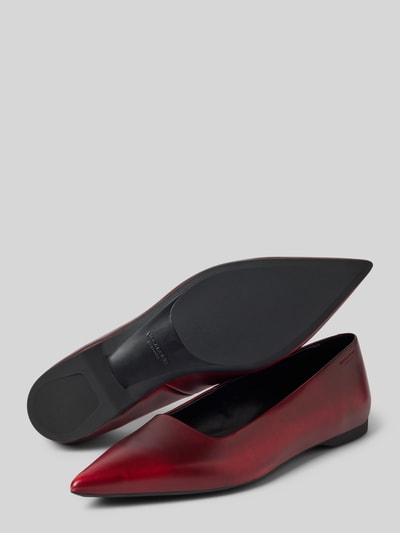 Peek & Cloppenburg VagabondBallerinas aus Leder mit spitz zulaufender Form Modell 'HERMINE' in rostrot Limitierter Zeitrabatt
