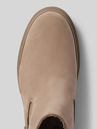 Peek & Cloppenburg TamarisChelsea Boots mit elastischem Einsatz in hellbraun Versandkostenfrei