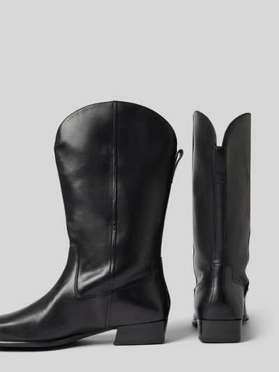 Peek & Cloppenburg VagabondStiefel aus Rindsleder mit Teilungsnähten Modell 'NELLA' in black Flash Sale