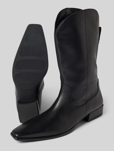 Peek & Cloppenburg VagabondStiefel aus Rindsleder mit Teilungsnähten Modell 'NELLA' in black Flash Sale