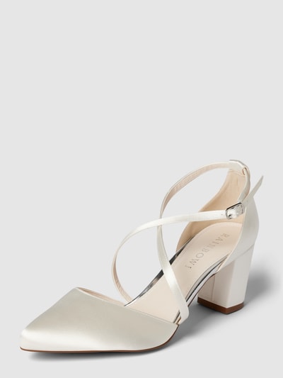 Peek & Cloppenburg Rainbow ClubPumps mit schmalen Riemen Modell 'HELLEN' in offwhite