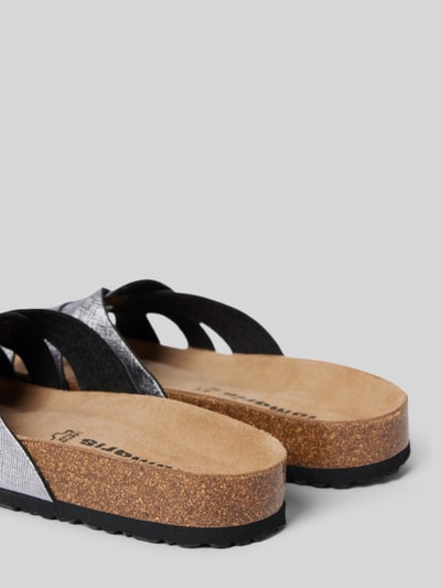Peek & Cloppenburg TamarisSlides in metallic in metallic blue Vatertagsangebot