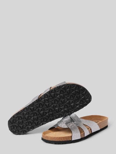 Peek & Cloppenburg TamarisSlides in metallic in metallic blue Vatertagsangebot