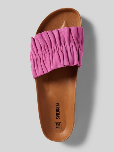 Peek & Cloppenburg VerbenasSlides mit breiter Schaftbrücke Modell 'RISHA' in pink Valentinstagsangebot