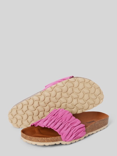 Peek & Cloppenburg VerbenasSlides mit breiter Schaftbrücke Modell 'RISHA' in pink Valentinstagsangebot