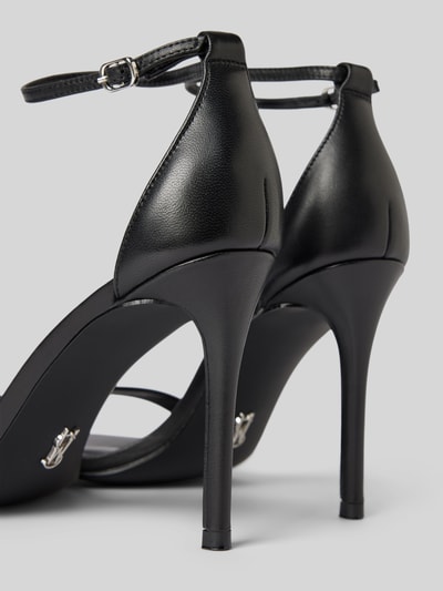 Peek & Cloppenburg Steve MaddenSandalette mit Pfennigabsatz Modell 'TECY' in black Super Sparpreis