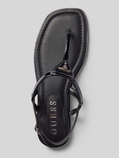 Peek & Cloppenburg GuessZehentrenner mit Label-Applikation Modell 'RAINEY' in black Letzte 3 Tage