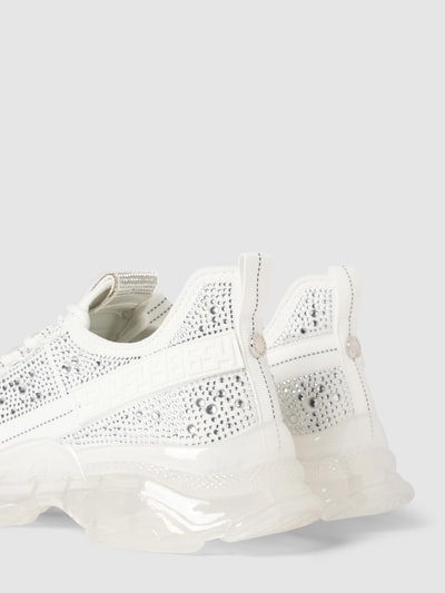 Peek & Cloppenburg Steve MaddenSneaker mit Ziersteinbesatz Modell 'MAXIMA-R' in offwhite Bis zu 65% Rabatt