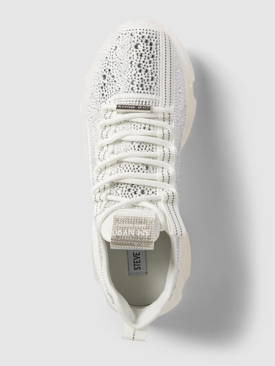Peek & Cloppenburg Steve MaddenSneaker mit Ziersteinbesatz Modell 'MAXIMA-R' in offwhite Bis zu 65% Rabatt