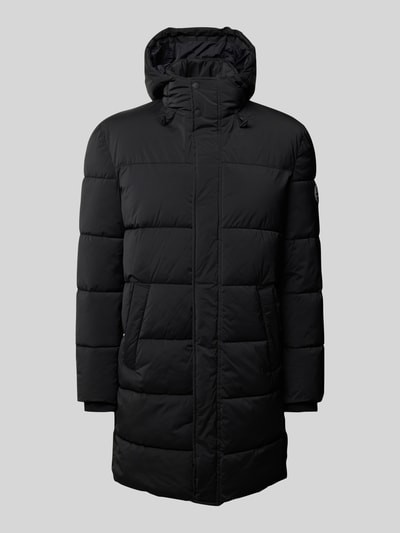 Peek & Cloppenburg Christian Berg MenSteppjacke mit Kapuze in black Super Rabatt