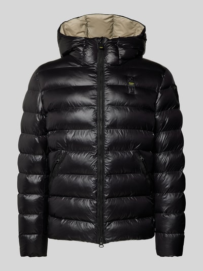 Peek & Cloppenburg Blauer UsaRegular Fit Steppjacke mit Kapuze Modell 'ADAMS' in black Fabrikladen