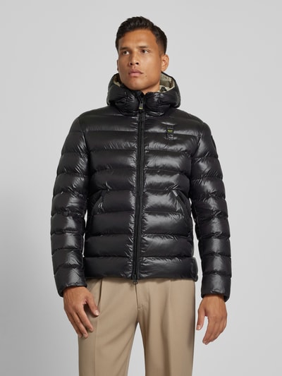 Peek & Cloppenburg Blauer UsaRegular Fit Steppjacke mit Kapuze Modell 'ADAMS' in black Fabrikladen