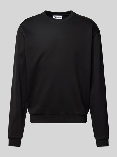 Peek & Cloppenburg REVIEWEssentials Crewneck Sweatshirt in black zollfrei