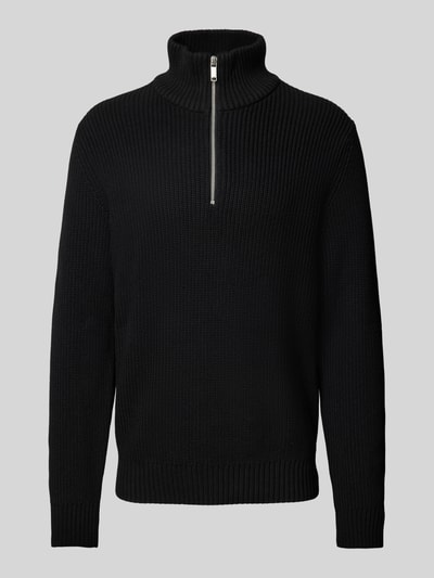 Peek & Cloppenburg MCNEALTroyer mit gerippten Abschlüssen in black 50% Rabatt für begrenzte Zeit