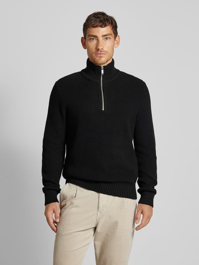 Peek & Cloppenburg MCNEALTroyer mit gerippten Abschlüssen in black 50% Rabatt für begrenzte Zeit