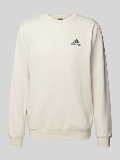 Peek & Cloppenburg ADIDAS SPORTSWEARSweatshirt mit gerippten Abschlüssen in sand Hotsell