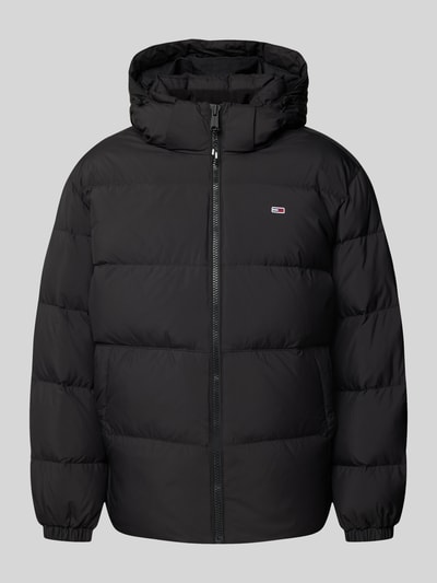 Peek & Cloppenburg Tommy JeansSteppjacke mit Logo-Stitching in black Blitzverkäufe