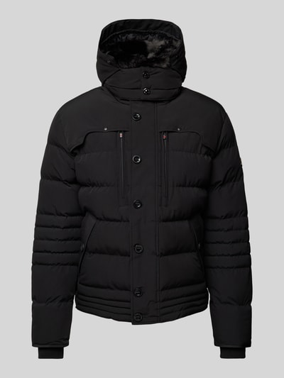 Peek & Cloppenburg WellensteynRegular Fit Funktionsjacke mit dicker Wattierung Modell 'STARSTREAM' in black Fabrikpreis