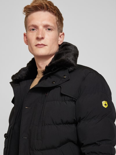 Peek & Cloppenburg WellensteynRegular Fit Funktionsjacke mit dicker Wattierung Modell 'STARSTREAM' in black Fabrikpreis