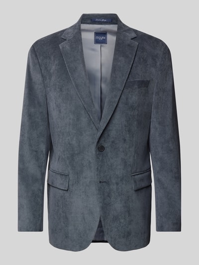 Peek & Cloppenburg Christian Berg Men2-Knopf-Sakko mit Reverskragen in blau Rabatt