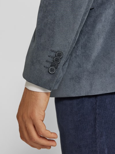 Peek & Cloppenburg Christian Berg Men2-Knopf-Sakko mit Reverskragen in blau Rabatt