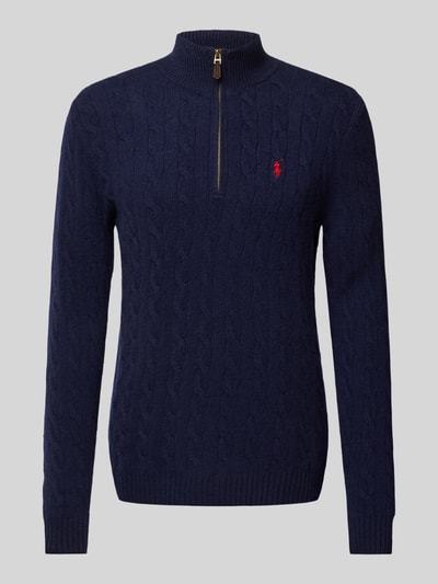 Peek & Cloppenburg Polo Ralph LaurenPullover mit Kaschmiranteil in marine Großer Ausverkauf