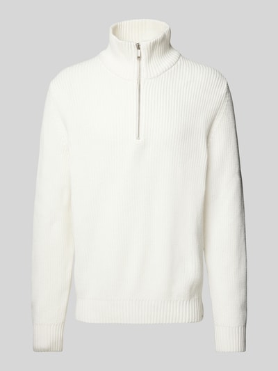 Peek & Cloppenburg MCNEALTroyer mit gerippten Abschlüssen in offwhite Vatertagsangebot