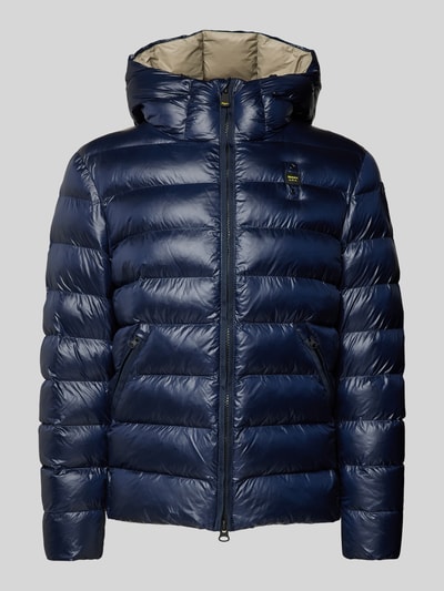Peek & Cloppenburg Blauer UsaRegular Fit Steppjacke mit Kapuze Modell 'ADAMS' in marine Valentinstagsangebot
