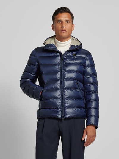 Peek & Cloppenburg Blauer UsaRegular Fit Steppjacke mit Kapuze Modell 'ADAMS' in marine Valentinstagsangebot