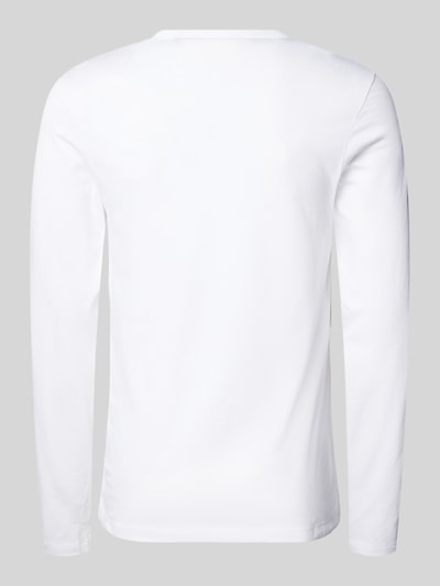 Peek & Cloppenburg BOSSLongsleeve mit Label-Stitching im 3er-Pack in dunkelblau Heißer Verkauf