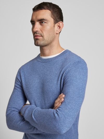 Peek & Cloppenburg MCNEALStrickpullover mit Rundhalsausschnitt in royal melange Zeitlich begrenztes Angebot