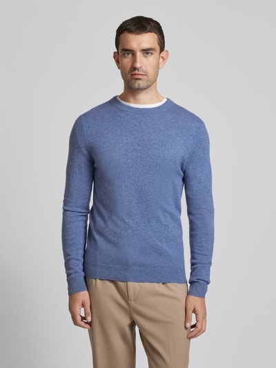 Peek & Cloppenburg MCNEALStrickpullover mit Rundhalsausschnitt in royal melange Zeitlich begrenztes Angebot