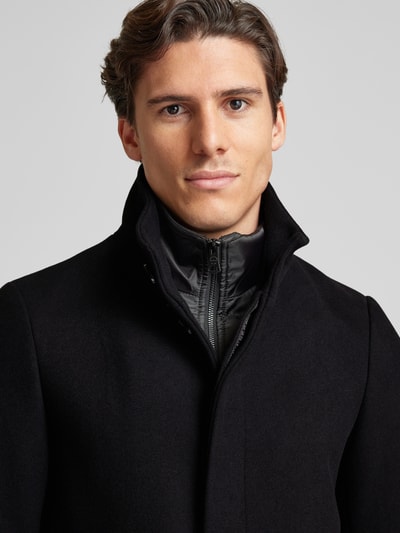 Peek & Cloppenburg MatiniqueMantel mit Stehkragen Modell 'Harvey' in black Neuheiten