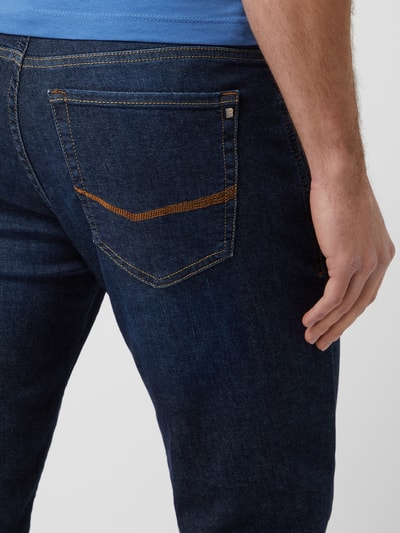 Peek & Cloppenburg Pierre CardinTapered Fit Jeans mit Stretch-Anteil Modell 'Lyon' - 'Futureflex' in dunkelblau Saisonale Angebote