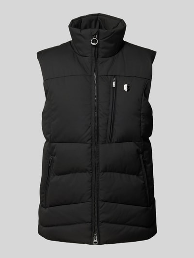 Peek & Cloppenburg WellensteynFunktionsjacke mit Label-Applikation Modell 'NORDSEE' in black Tägliche Deals