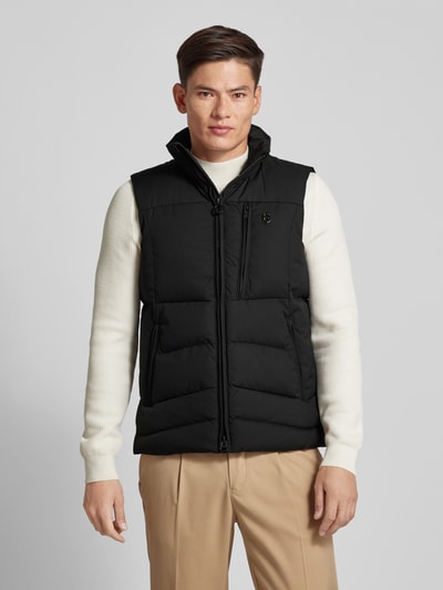 Peek & Cloppenburg WellensteynFunktionsjacke mit Label-Applikation Modell 'NORDSEE' in black Tägliche Deals