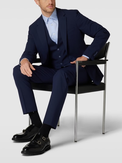 Peek & Cloppenburg MCNEALSlim Fit 2-Knopf-Sakko mit Pattentaschen in marine