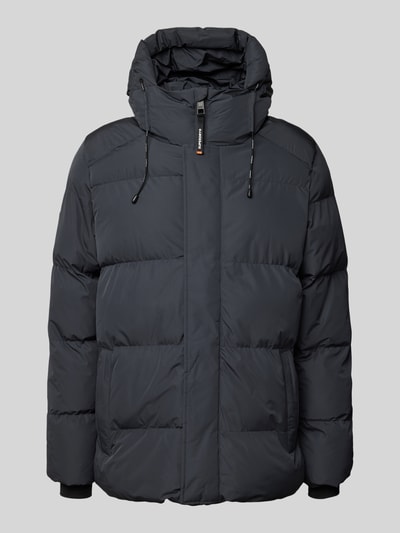 Peek & Cloppenburg SuperdrySteppjacke mit Stehkragen in mittelgrau Neueste Stile