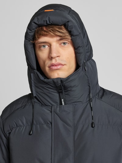 Peek & Cloppenburg SuperdrySteppjacke mit Stehkragen in mittelgrau Neueste Stile