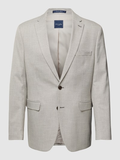 Peek & Cloppenburg Christian Berg Men2-Knopf-Sakko mit Reverskragen in beige Bis zu 50% Rabatt