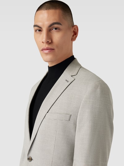 Peek & Cloppenburg Christian Berg Men2-Knopf-Sakko mit Reverskragen in beige Bis zu 50% Rabatt