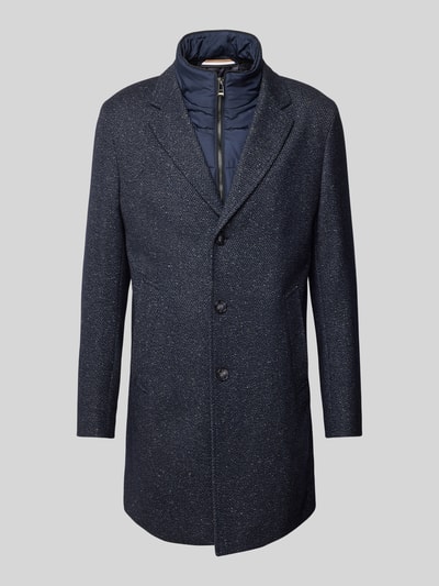 Peek & Cloppenburg BOSSMantel mit Stehkragen in marine Bis zu 60% Rabatt