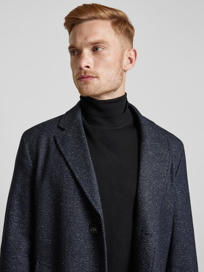 Peek & Cloppenburg BOSSMantel mit Stehkragen in marine Bis zu 60% Rabatt